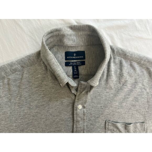 Buttoned Down Brand Mens Long Sleeve Shirt Size XL Gray‎ - Picture 4 of 8